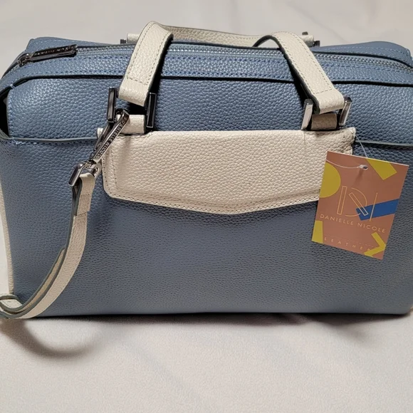 Leather satchel bag - Picture 2 of 12